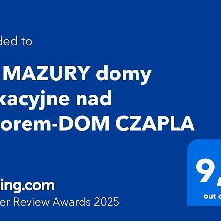 Jw Mazury Domy Wakacyjne Nad Jeziorem-Dom Czapla Waplewo  Eksteriør billede