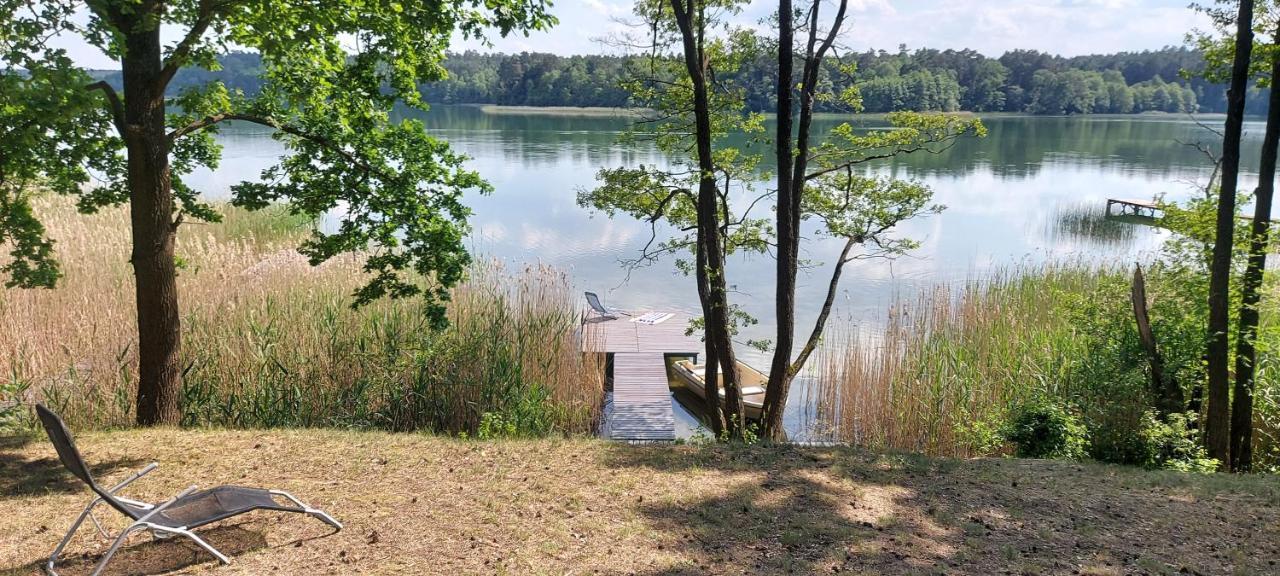 Jw Mazury Domy Wakacyjne Nad Jeziorem-Dom Czapla Waplewo  Eksteriør billede